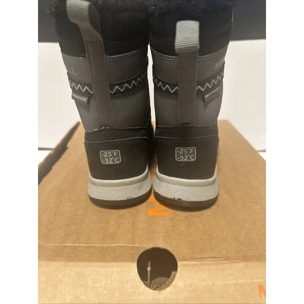 Merrell‎ Snow Crush 2.0 Boys Sz 11M Kids Winter Waterproof Insulated Snow Boots